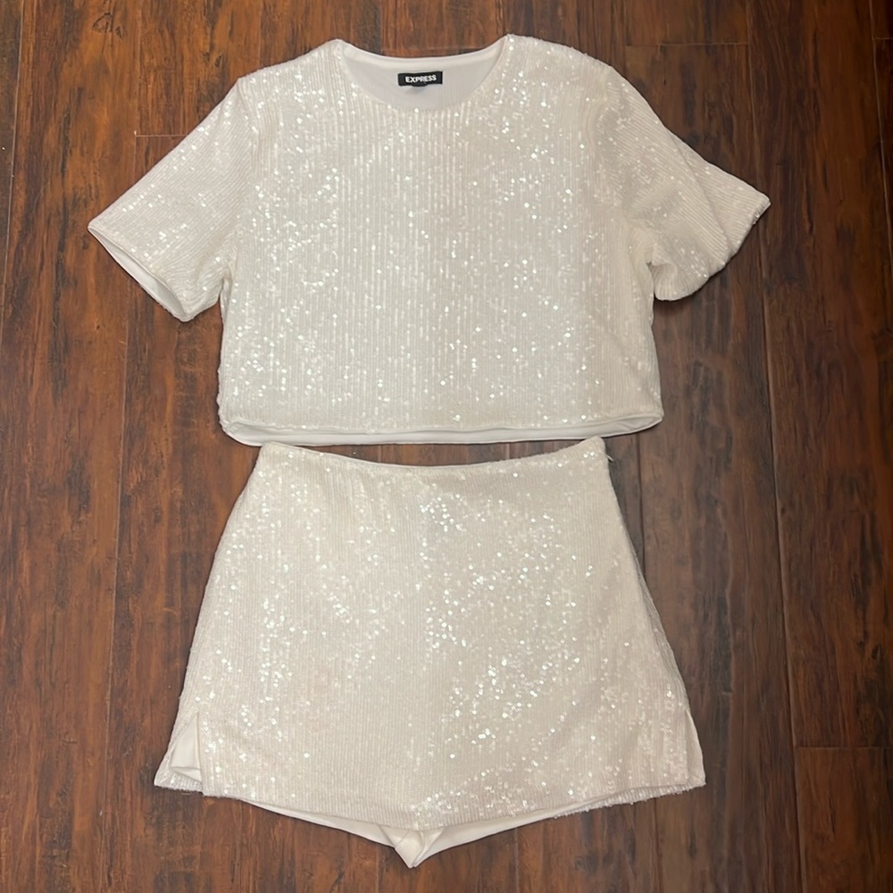 Express Cropped top and skort set - Taylor Swift Concert